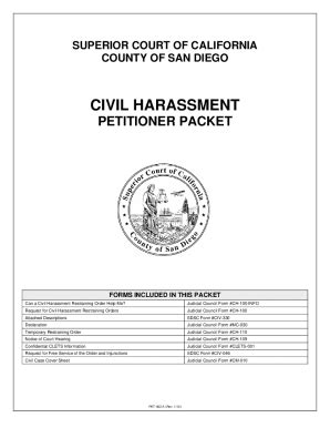 Fillable Online Who Can File a Civil Harassment Restraining Order? Fax ...