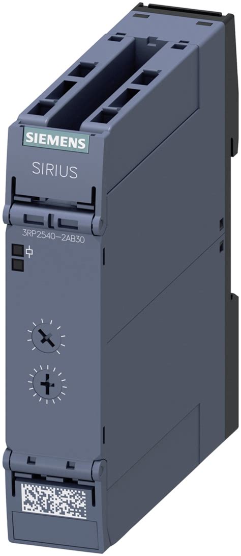3RP2540-2AB30 Siemens | Siemens 3RP25 Series DIN Rail Mount Timer Relay ...
