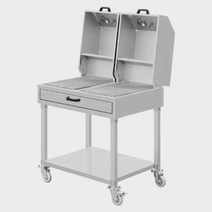 New Good Price Chicken Bbq Grill Rotary Charcoal Outdoor Double Tier ...