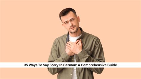 Sorry In German