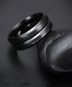 Black Ring For Men - Buy Black Ring For Men online at Best Prices in ...