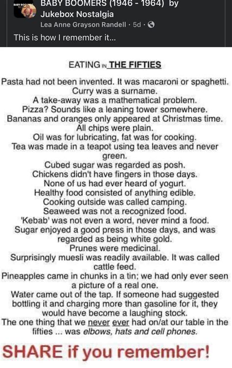 TIL yogurt, pasta, and curry were invented in the 70s : r/insanepeoplefacebook