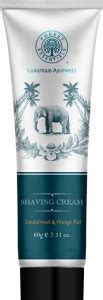 Forest Essentials Sandalwood & Orange Peel Shaving Cream Ayurvedic ...