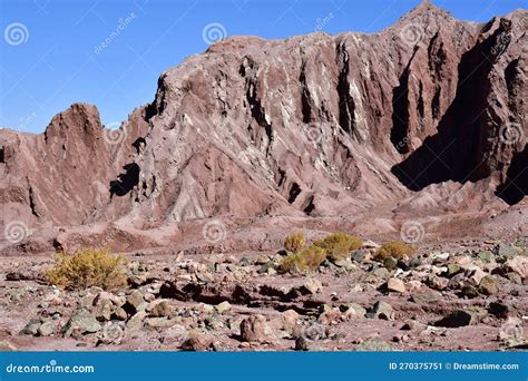 Atacama Desert Panorama Views Chile South America Stock Image - Image ...