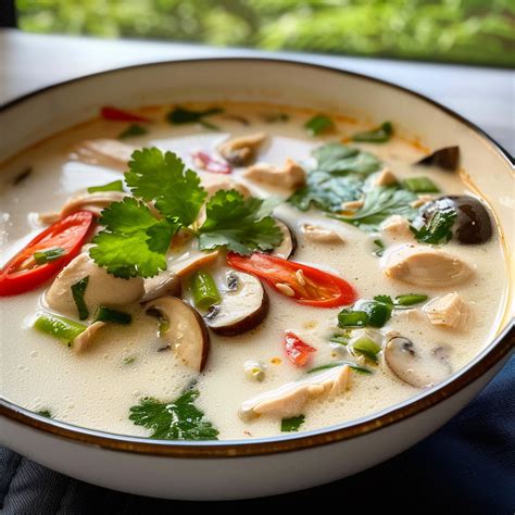 Amazing Thai Coconut Chicken Soup for a Delicious Comfort