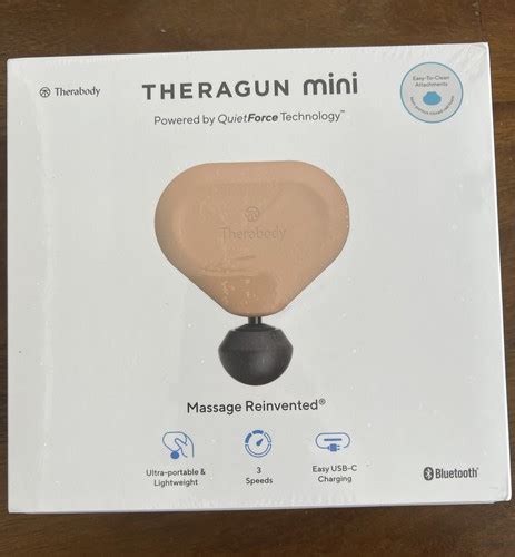 Buy Therabody Theragun MINI Portable Massager - Desert Rose NEW SEALED ...