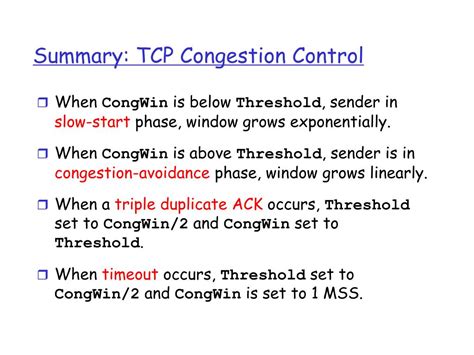 Image result for TCP Connection and Congestion Control