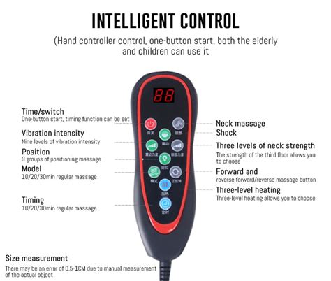 Massage Mattress, 4D Massage Mattress Kneading Vibration Chair