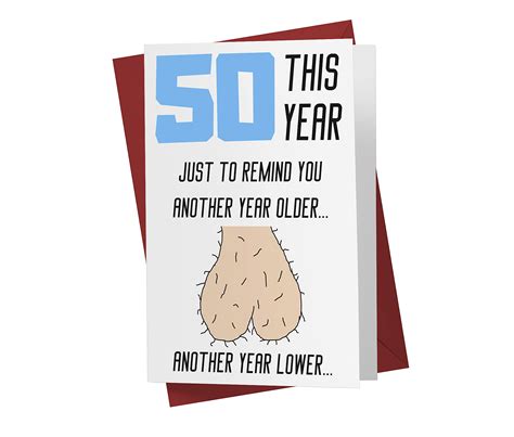 Funny 50th Birthday Cards For Men