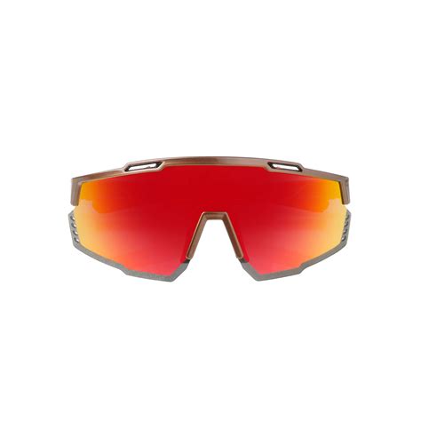SASA Mercury Copper Frame Red Revo Lens Sports Sunglasses – sasaeyewear