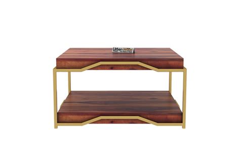 Dub Wooden Coffee Table (Teak Finish)