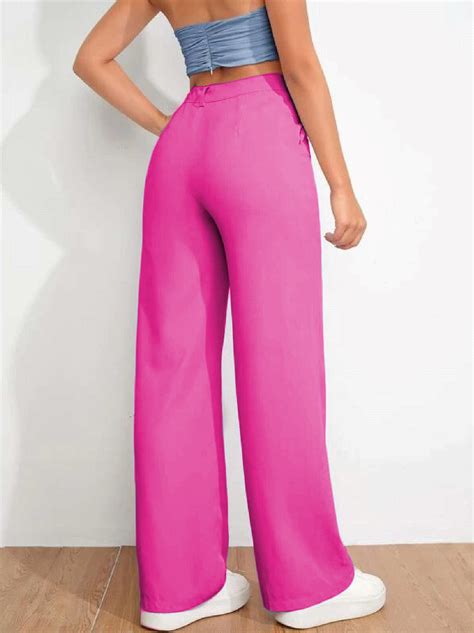 Everyday Straight leg High Waist Pants – Offduty India