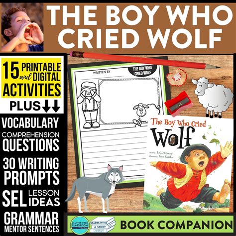 The Boy Who Cried Wolf Mini Book for Early Readers - Aesops Fables ...