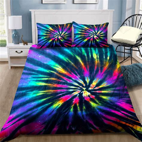 Colorful Tie Dye Bedding Sets HGF17G278F - Betiti Store