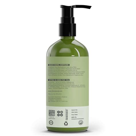 Aloe Jojoba Shampoo - Best Aloe Vera Natural Hair Shampoo in India ...