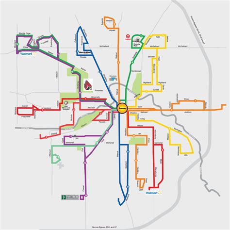 Routes & Schedules | Muncie Indiana Transit System