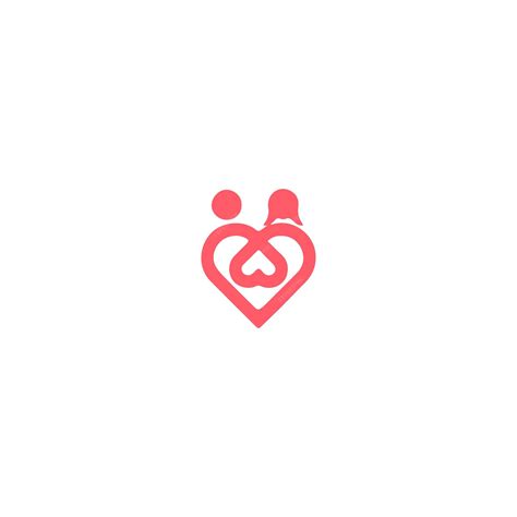 Dating app logo | Premium AI-generated vector