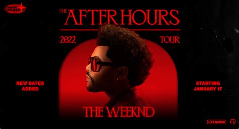 THE WEEKND announced new 2022 tour dates | SNAP TASTE