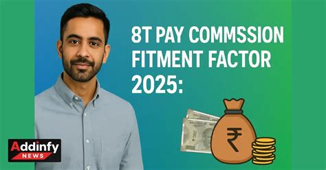 8th Pay Commission Fitment Factor 2025: जानिए सैलरी कितनी बढ़ेगी और कब ...