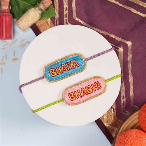 Bhaiya Bhabhi Rakhi Set Online – Buy Rakhi Combo | The Zappy Box