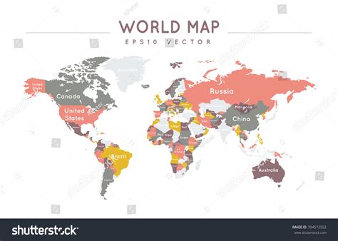 World Map Countries 的图像结果