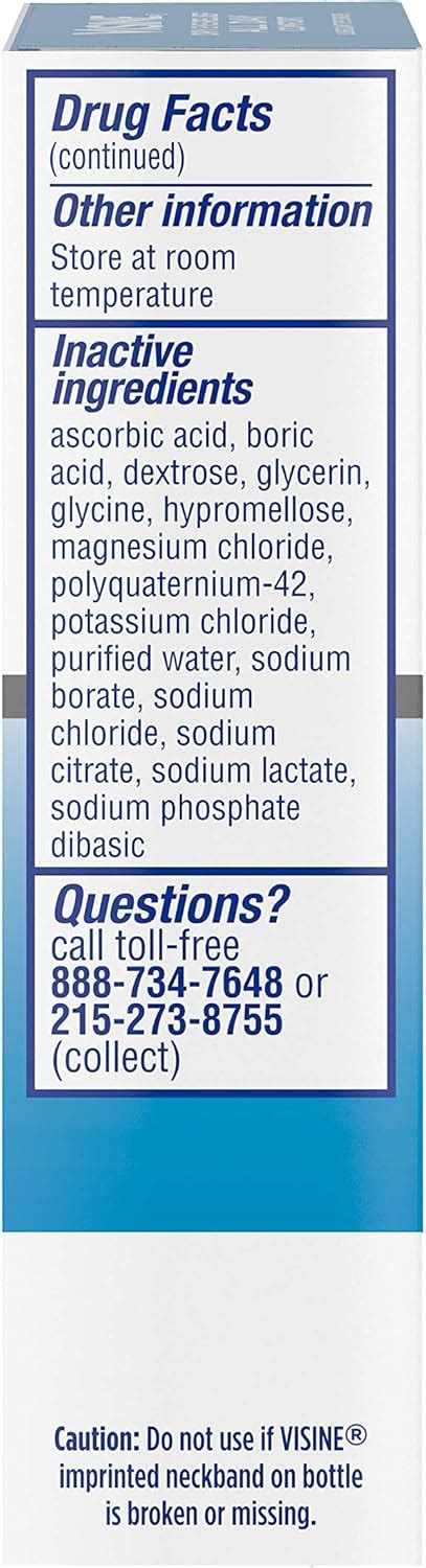Buy Visine Dry Eye Relief All Day Comfort Lubricant Eye Drops for Up to ...