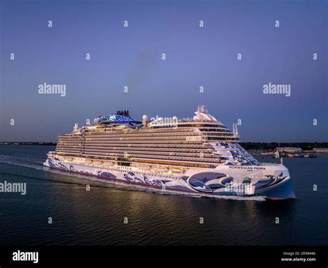 Norwegian prima cruise ship, She is the first of six Project Leonardo ...