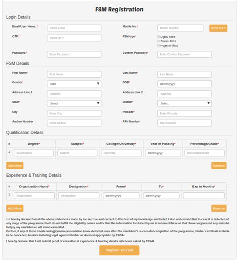How to Apply for Food Safety Mitra Scheme Online? - LegalDocs
