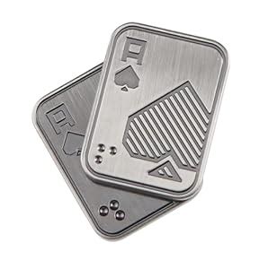 Buy Metal Poker Fidget Slider Decompression Relief Toys for Adults ...