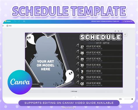 Image result for Stream Schedule Maker