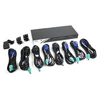 Amazon.in: Buy Linkskey 8-Port USB/PS2 KVM Switch 19-Inch Rackmount 1U ...