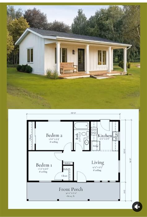 Pin by Melissa Bachmann on For the Home | Small cottage house plans ...