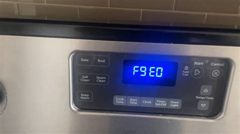 Image result for Whirlpool Oven F2 Error Code