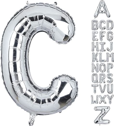 PARTY Foil Balloon (Letter C) Air and Helium Quality's Available All ...