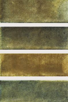 Yellow Glossy Subway Wall Tile TL 06427 T Eterna Rome Yellow Era 12 x 4 ...