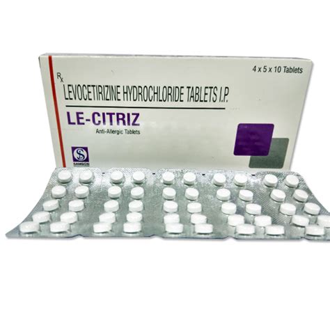 LE-CITRIZ Tablets Samson Laboratories Pvt. Ltd.