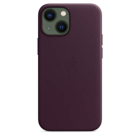 iPhone 14 Leather Case with MagSafe - Dark Purple – elefcases