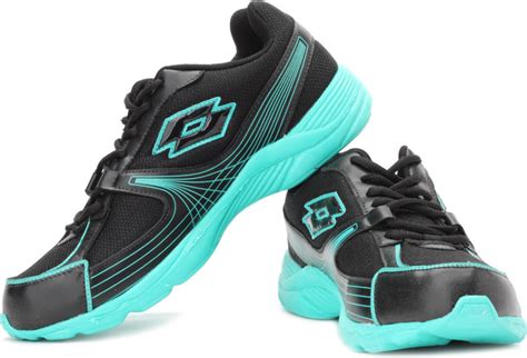 Lotto Prank Running Shoes - Buy Black, Green Color Lotto Prank Running ...