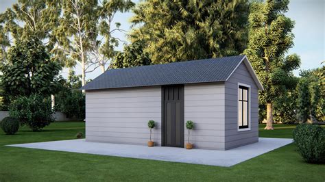 16x12 Art Studio Building Plans Duluth Wooden Garage Shed Installed