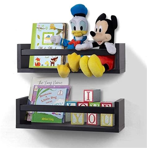 WooDinto Wooden Wall Shelves for Living Room, Bedroom | Wall Mounted ...