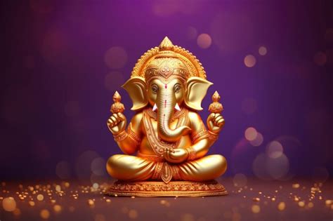 Ganesha background with copy space for website poster wallpaper ...