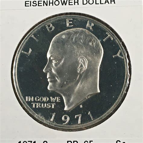 1971-S Proof Silver Eisenhower Dollar*Deep Cameo | Property Room