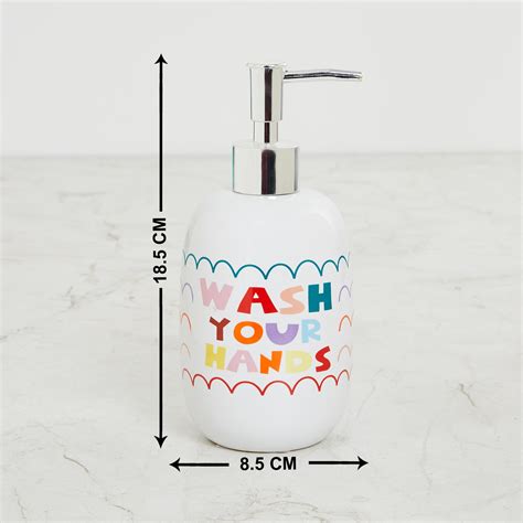 Buy Slate Jill Ceramic Lotion Dispenser from Home Centre at just INR 499.0