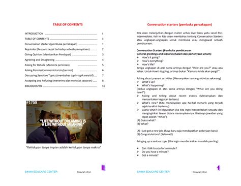 Modul bahasa inggris conversation intermediate | PDF