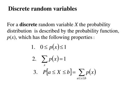 Discrete Random Variables Uses in Modelling Data 的图像结果