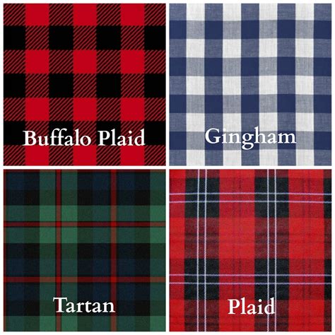 Gingham Vs Plaid