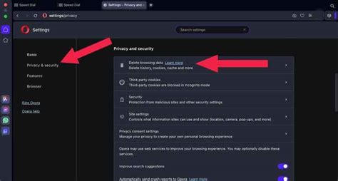 Image result for Clear Browser Cache in Opera