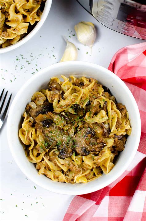Instant pot on sale beef stroganoff