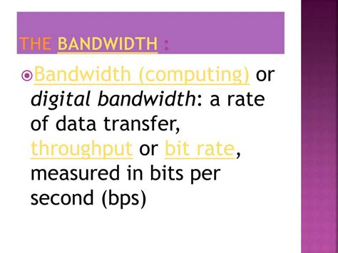 Bit Rate and Bandwidth 的图像结果