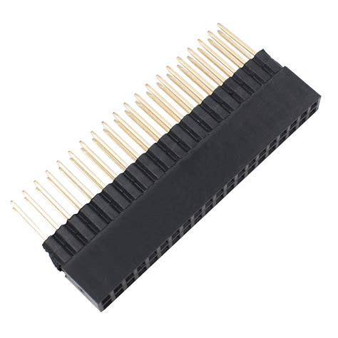 2x20 Pins Extra Tall Female 0.1" Pitch Stacking Header for Raspberry Pi ...